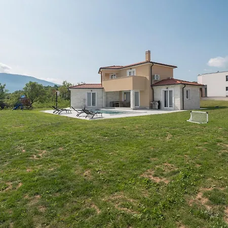 Lovely In With Outdoor Swimming Pool Kršan